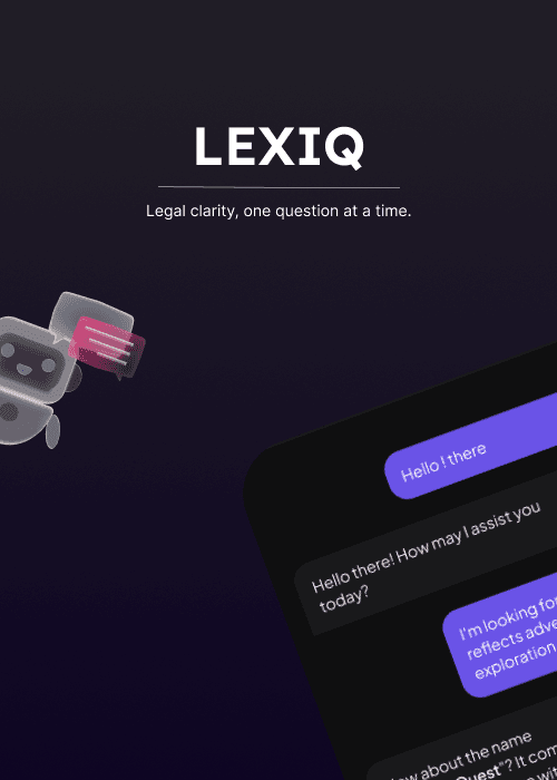 Lexiq - Conversational Legal Assistant Powered by AI